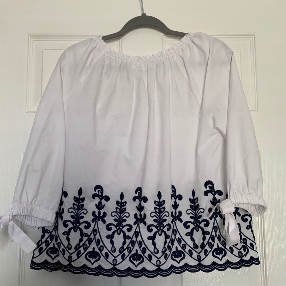 Off the shoulder blouse